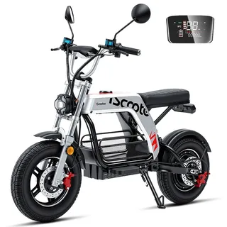 iScooter DX5Pro Elektroroller mit korb 52V 20Ah 17'' E-Scooter Offroad E-Roller