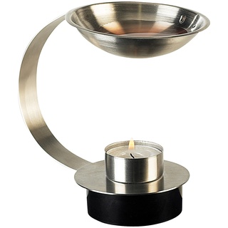 Edelstahl-Duftlampe inklusive Teelicht, Teelichthalter Ø 39 mm