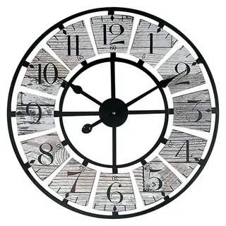 Wanduhr  (Durchmesser: 60 cm, Beige)