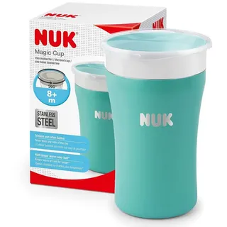 NUK Trinklernbecher Magic Cup Edelstahl 230 ml Türkis 1 St.