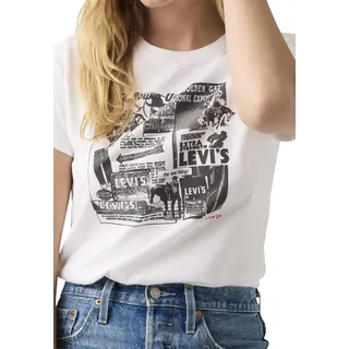 Levi's The Perfect Tee Zine Cowboy Grid XS