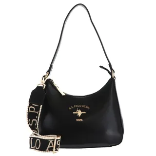U.S. Polo Assn. Heat Schultertasche Polyurethan Beige/Gold/Black