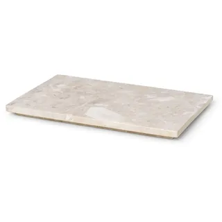Ferm Living - Tablett für Plant Box, Marmor beige