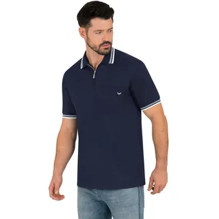 TRIGEMA Poloshirt blau L