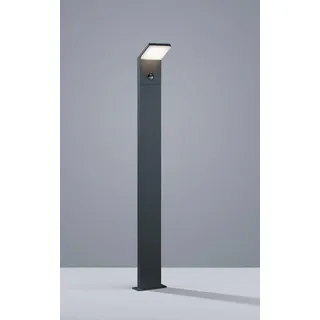 Trio Wegeleuchte Metall 100 cm mit Bewegungsmelder anthrazit
