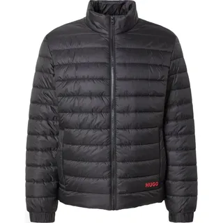 Hugo Boss Herren leichte schwarze Stepp-Übergangsjacke mit abnehmbarer Weste - Rot - 182