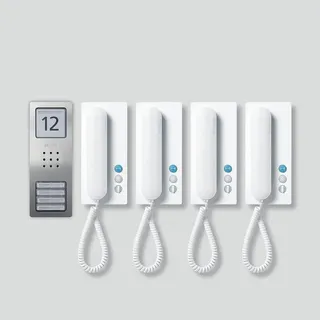 Siedle Audio-Set Compact CA 812-4 E/W 4WE