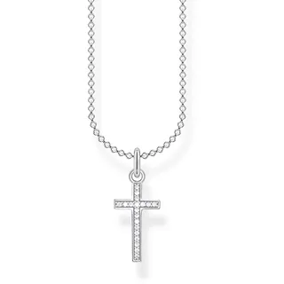 Thomas Sabo Kette mit Anhänger KE2043-051-14 Silber / Transparent