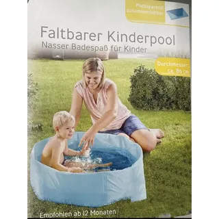Crane Beach Faltbarer Kinderpool Kinder Pool Ø 86 cm Badespaß Planchbecken