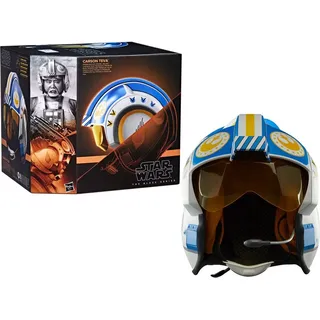 Star Wars The Black Series Carson Teva elektronischer Premium Helm mit weiterentwickelten LED- und Soundeffekten, ab 14 Jahre, Film, 1 Stück