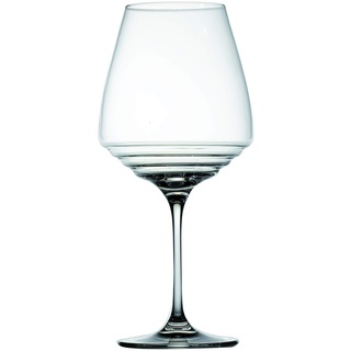Zafferano Esperienze - Weinglas für reife & hochwertige Rotweine, Weinverkostungs-Set, Hergestellt aus Kristallglas, cl 80 h 242mm d 112mm - Set 6 Stück