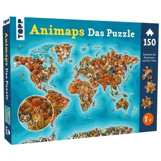 Frechverlag Animaps: Das Puzzle 150 Teile