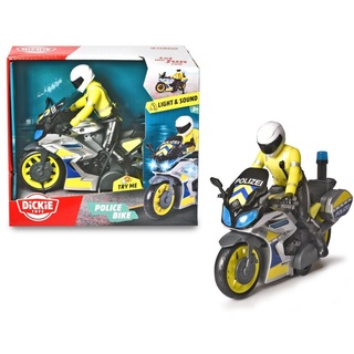 SIMBA Spielzeug-Motorrad Dickie Toys 203712018 - Police Bike