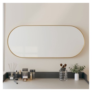 vidaXL Spiegel Wandspiegel Golden 25x60 cm Oval (1-St) goldfarben 25 cm x 60 cm x 60 cm