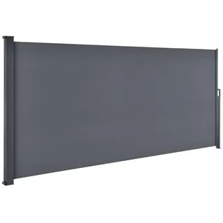 Juskys Seitenmarkise Dubai 200 x 500 cm Anthrazit