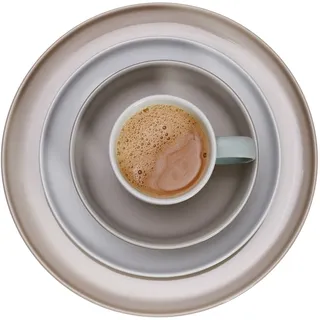R & B Kombiservice JASPER  bunt Frühstücks-Set Geschirrset Kaffeeservice Teeservice Frühstücksset - bunt