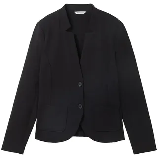 Tom Tailor 1038703 Ottoman Structure Blazer Deep Black S
