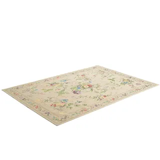 Teppich HEINE HOME Gr. 4, beige, B:120cm H:4mm L:170cm, Baumwolle, Kunstfaser, Polyester, Polypropylen, Teppiche, Teppich
