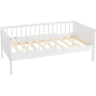 ML-Design Jugendbett ML-DESIGN 70 x 140 cm Kiefer weiß