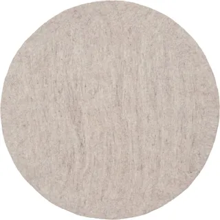 myfelt Wollteppich Béla Filzteppich, 100% reiner Schurwolle Ø 50 cm