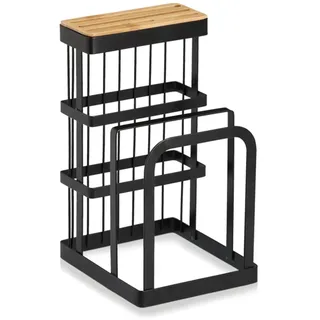 Zeller Messerblock 6-tlg. Schwarz