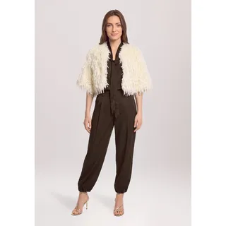 Vera Mont Fellimitatjacke Damen beige 44