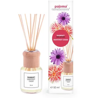 pajoma® Raumduft 50 ml inkl. Duftstäbchen, Grapefruit-Cassis Flüssigkeit