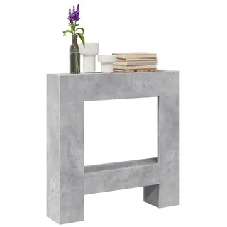 vidaXL Kaminumbauschrank 81 x 18 x 82 cm Betongrau