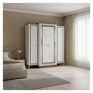 JV Möbel Kleiderschrank 52 x 208 x 199 cm Beige