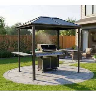 Sojag Grillpavillon 2,93 x 1,79 m Grau