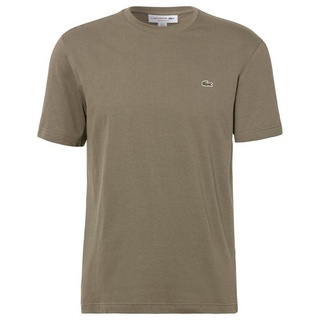 Lacoste T-Shirt (1-tlg) mit Rundhalsausschnitt grün hüftlang - 7