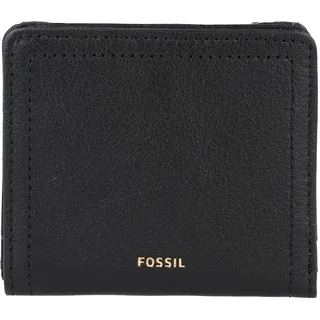 Fossil Logan Geldbörse RFID Leder 10 cm Portemonnaies Schwarz Damen