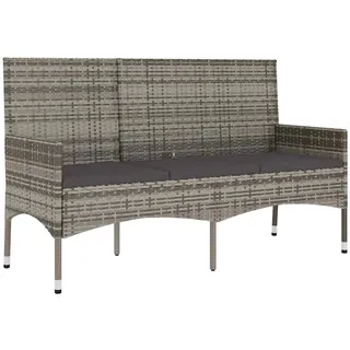 vidaXL Gartenbank 94 x 53 x 85 cm Grau