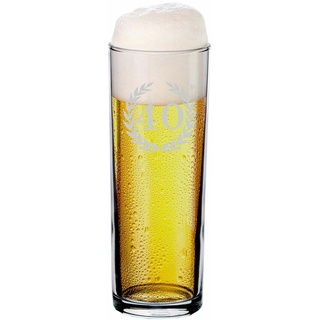 Luxentu Kölschglas Bierglas Kölner Stange 0,2l mit Eichung - 40. Jubiläum