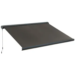 Outsunny Markise 300 x 250 cm dunkelgrau