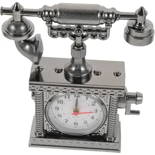 Amosfun Telefon Tischuhr dekorative Telefone Bürodekoration Telefon Spielzeug Telefon Dekoration Wohnkultur Weihnachtsdekoration Telefonspielzeug für Kinder Desktop-Dekor Prinzessin Wecker