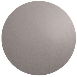 Platzset, ASA Selection Tischset rund, cement, Ø 38 cm, Lederoptik, ASA SELECTION