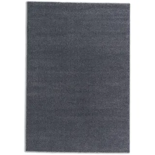 Schöner Wohnen Pure Hochflorteppich 133 x 190 cm Grau