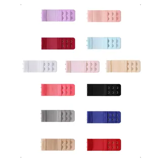 SanKristo 13 Stück BH Verlängerung 3 Haken 2/3 Reihen Bra Extender, BH Erweiterung, Elastische Weich, Bequem und Dehnbar BH-Verlängerer, BH Verschluss für Frauen Damen Schwangerschaft Stillzeit, Bunte - 13 Stück