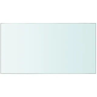 Ailgely Glasboden Glasscheibe Glasplatte, Glasregal Glasablage Wandregal Glas Bad-Regal Glas Badezimmer Regal Badablage Ablageregal für Glasregal Transparent 30 cm x 12 cm