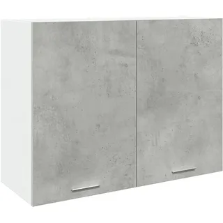 vidaXL Hängeschrank Lyon 80 x 31 x 60 cm Grau