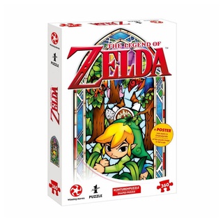 Winning Moves Puzzle Zelda Link Boomerang, 360 Puzzleteile bunt