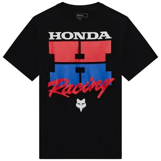 Fox T-Shirt Honda Schwarz