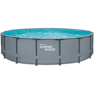 Summer Waves Elite Frame Pool 549 x 132 cm Anthrazit