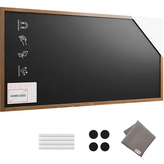 ALLboards Kreidetafel 200 x 100 cm Schwarz