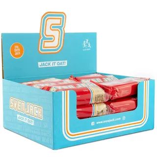 sven jack Haferflockenriegel, 24 x 125 g Riegel, Heidelbeere