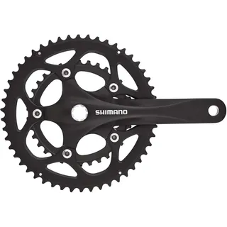 Shimano FC-R345 Kurbelgarnitur 9-fach 170 mm 50-34 Zähne Schwarz