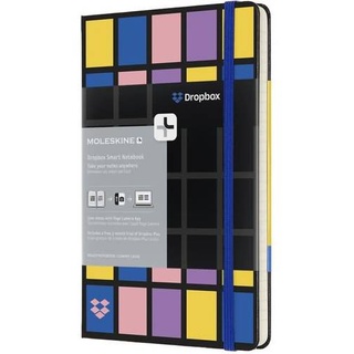 Notizbuch Smart Dropbox Connected Large A5 liniert Hardcover schwarz