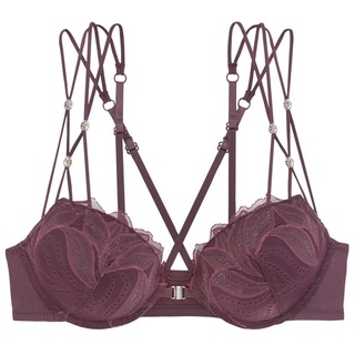 Nuance Push-up-BH Damen weinrot Gr.90B