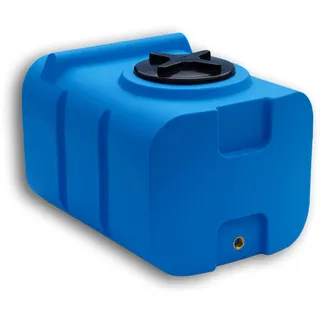 Varile 100L Trinkwassertank Blau | BPA-Frei, integriertes 3/4" Messinggewinde, Made in EU, Lebensmittelgeeignet